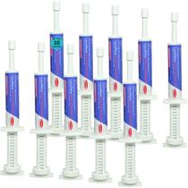 Levuflora pré e probiótico 14g para cães e gatos sabor carne kit com 10 Levuflora pré e probiótico 14g para cães e gatos sabor carne kit com 10