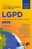 Lgpd - Lei Geral De Proteção De Dados Pessoais Comentada - 4ª Edição (2022)