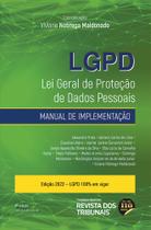 LGPD - Lei Geral de Proteção de Dados Pessoais Manual de Implementação - 3 Edição