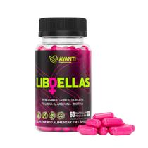 LibDellas Multivitamínico Feminino 500mg 60 Cápsulas