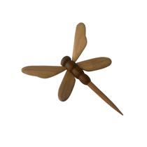Libélula de parede em madeira