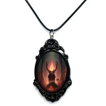 Libere sua magia: Colar Camafeu do Poderoso Cervo Wicca