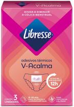 Libresse Adesivo Térmico V-Acalma Adesivo para Cólica Menstrual 3 unidades