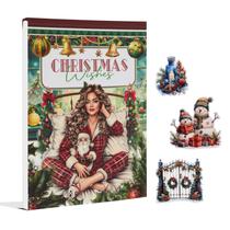 Libro de Pegatinas Deseos de Navidad Dwpetzo 20 Hojas 212 Piezas Libro de Pegatinas Deseos de Navidad Dwpetzo 20 Hojas 212 Piezas