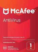 Licença McAfee Antivirus - MACF0001-BOX