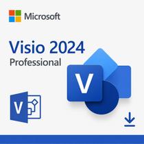 Licença Microsoft Visio 2024 Pro, 32/64 Bits, Original Vitalícia Cartão Físico Licença Microsoft Visio 2024 Pro, 32/64 Bits, Original Vitalícia Cartão Físico