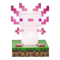 Licença oficial do Desk Light Paladone Minecraft Axolotl