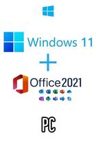Licença Windows 11 PRO + Pacote Office 2021 PRO Plus Vitalício para PC - Professional Licença Windows 11 PRO + Pacote Office 2021 PRO Plus Vitalício para PC - Professional