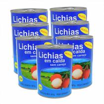 Lichia Em Calda S/ Sementes 597 GW (Kit com 7)