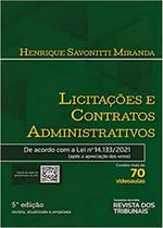 Licitações e contratos administrativos