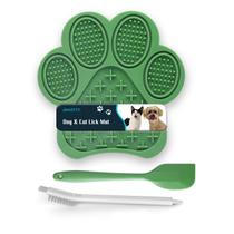 Lick Mat Hanzoto - Slow Feeder para Cães e Gatos - Material de Grau Alimentício