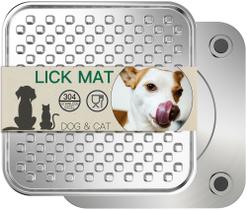 Lick Mat Techphardo em aço inoxidável grande para cães e gatos Lick Mat Techphardo em aço inoxidável grande para cães e gatos
