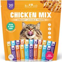 Lickable Cat Treats Amados Pets Lick Up Chicken Mix 300 ml Lickable Cat Treats Amados Pets Lick Up Chicken Mix 300 ml