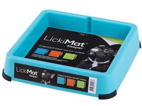 Lickimat Keeper Suporte Para Tapete De Lamber Para Cães - Azul Lickimat Keeper Suporte Para Tapete De Lamber Para Cães - Azul