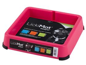 Lickimat Keeper Suporte Para Tapete De Lamber Para Cães - Rosa