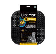 Lickimat Slomo Tapete De Lamber Alimentador Lento Para Cachorro XL - Preto Lickimat Slomo Tapete De Lamber Alimentador Lento Para Cachorro XL - Preto