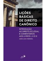 Lições básicas do direito canônico Lições básicas do direito canônico