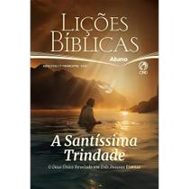 Lições Bíblicas Adultos Aluno 1º Tr. 2026 - A SANTÍSSIMA TRINDADE LETRA GIGANTE