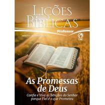 Lições Bíblicas Adultos Professor 4 trimestre de 2024 - AS PROMESSAS DE DEUS CAPA DURA Lições Bíblicas Adultos Professor 4 trimestre de 2024 - AS PROMESSAS DE DEUS CAPA DURA