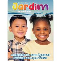 Lições Bíblicas Jardim de Infância Aluno 2º Tr. 2026 - APRENDENDO COM PESSOAS ABENÇOADAS POR DEUS