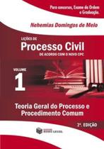 Liçoes de processo civil - vol. 1 - RUMO LEGAL **