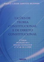 Lições de Teoria Constitucional e de Direito Constitucional - Renovar