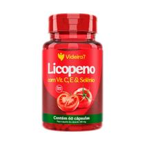 Licopeno 8mg + Vitaminas E, C e Selênio 60 Cápsulas Videira7