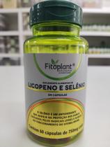 Licopeno e selênio 60 cápsulas 750mg Fitoplant