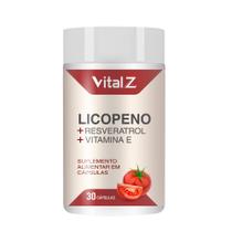 Licopeno + Resveratrol + Vitamina E (30 Cápsulas ) - Vital Z