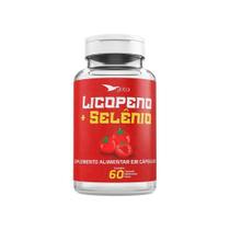 Licopeno + Selênio 60 cápsulas Softgel 500mg Global Suplementos