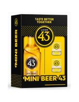 Licor 43 700ml - Kit com 2 Mini Canecas de Vidro Licor 43 700ml - Kit com 2 Mini Canecas de Vidro