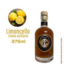 Licor Artesanal de limão siciliano ( limoncello) - Grasso 375ml