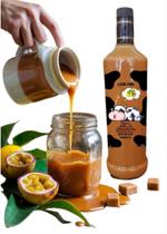 Licor bem casado doce de leite e maracujá