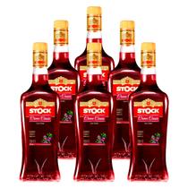 Licor Creme de Cassis Stock 720ml 6 Unidades