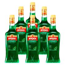 Licor Creme de Menta Stock 720ml 6 Unidades Licor Creme de Menta Stock 720ml 6 Unidades