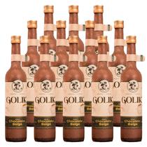 Licor de Chocolate Belga Golik 750ml 12 Unidades Licor de Chocolate Belga Golik 750ml 12 Unidades