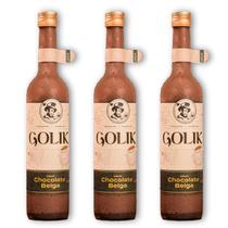 Licor de Chocolate Belga Golik 750ml 3 Unidades