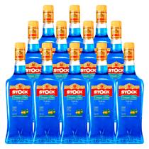 Licor de Laranja Stock Curaçau Blue Triple Sec 720ml 12un
