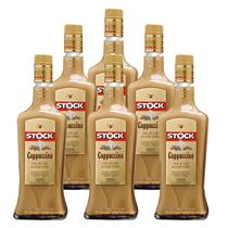 Licor Fino de Café e Leite Stock Cappuccino 720ml 6 Unidades Licor Fino de Café e Leite Stock Cappuccino 720ml 6 Unidades