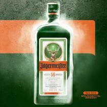 Licor Fino De Ervas Jagermeister - Garrafa 1 Litro Licor Fino De Ervas Jagermeister - Garrafa 1 Litro