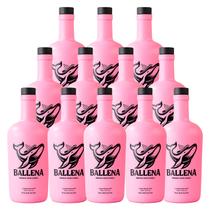 Licor Fino de Leite Ballena Morango com Tequila 750ml 12un
