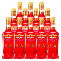 Licor Fino de Morango Stock 720ml 12 Unidades Licor Fino de Morango Stock 720ml 12 Unidades