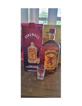 Licor Fireball 750ml com Cartucho e Copo de Dose