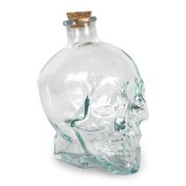 Licoreira de Vidro Caveira 400ml para Whisky - Tuut Licoreira de Vidro Caveira 400ml para Whisky - Tuut