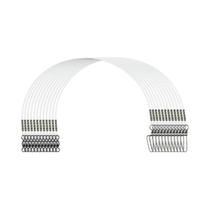 Líderes De Linha De Pesca Em Fluorocarbono 20 Peças Com Girador Para Água Doce E Salgada