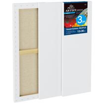 Lienzo PHOENIX 30x90 cm Pack de 3 Artista 100% Algodón Gesso 330mL