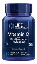 Life Extension Vitamin C + Bio-Quecertin (60 Tabletes)