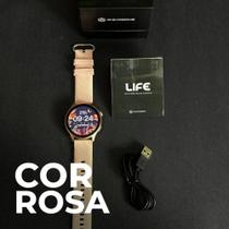 Life smartwatch a prova d'água 1 atm amoled bateria de longa duração 100 modos de esportes