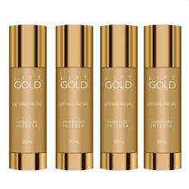 Liftgold Kit 4 unidades Sérum Facial Lift Gold Anti idade Dia Premium Gold Club