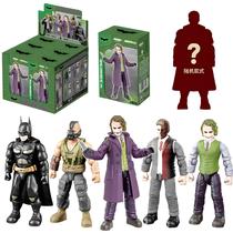Liga Da Justiça Batman Joker Two-Face Bane Bruce Wayne Blind Box Action Figures 6pcs Brinquedos Para